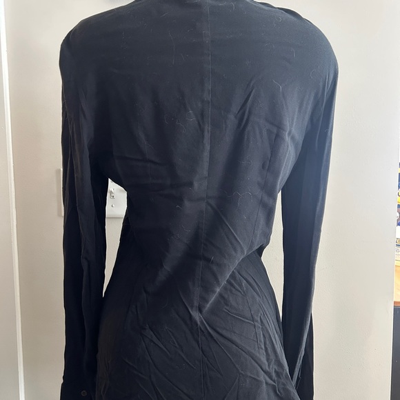 Ann Demeulemeester Black Shirt Jacket - Picture 3 of 6